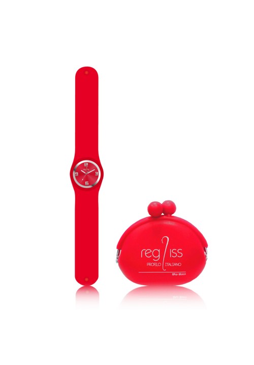 Whip Rosso | Orologio in silicone